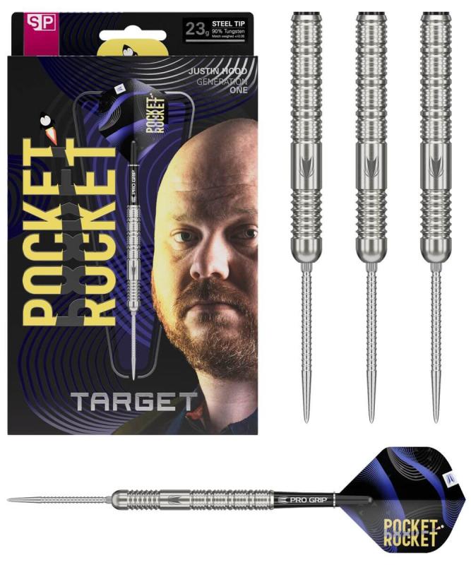 Target Justin Hood SP Swiss Point 2026 Steeldart 23g