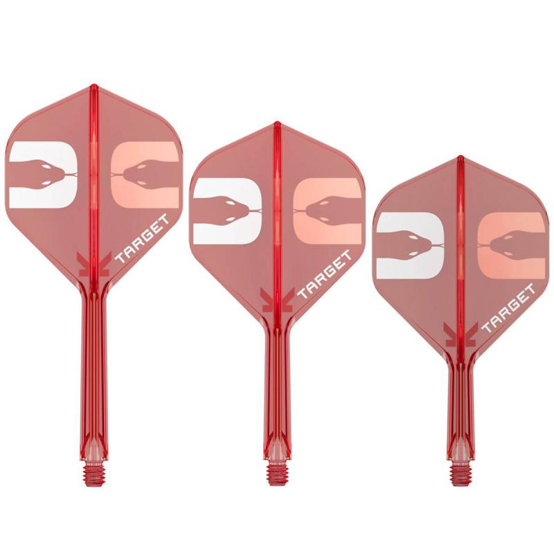 Target K-Flex No2 Nathan Aspinall Rot Flight/Shaft Kombination
