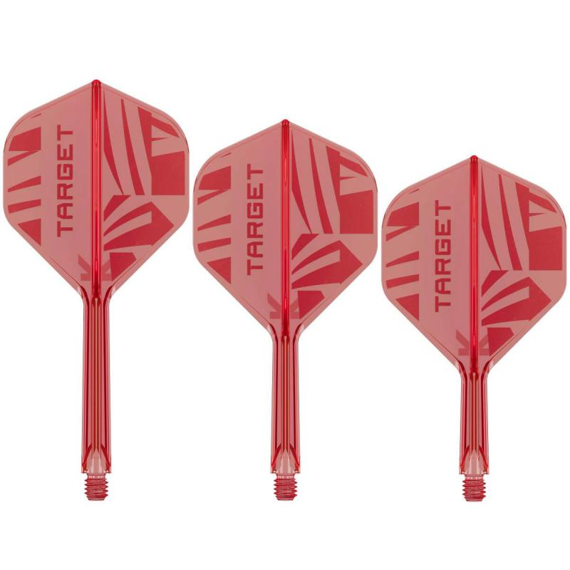 Target K-Flex No2 Rot-Klar Flight/Shaft Kombination