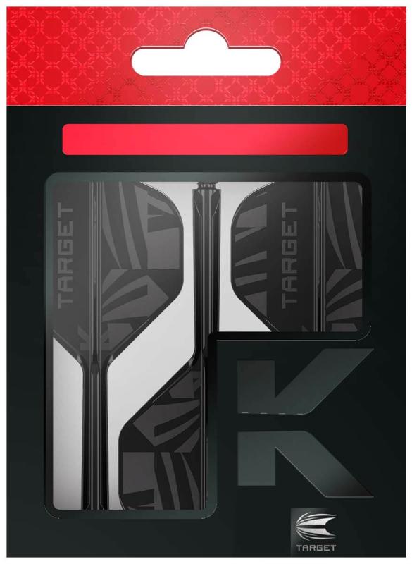 Target K-Flex No2 Schwarz-Klar Flight/Shaft Kombination