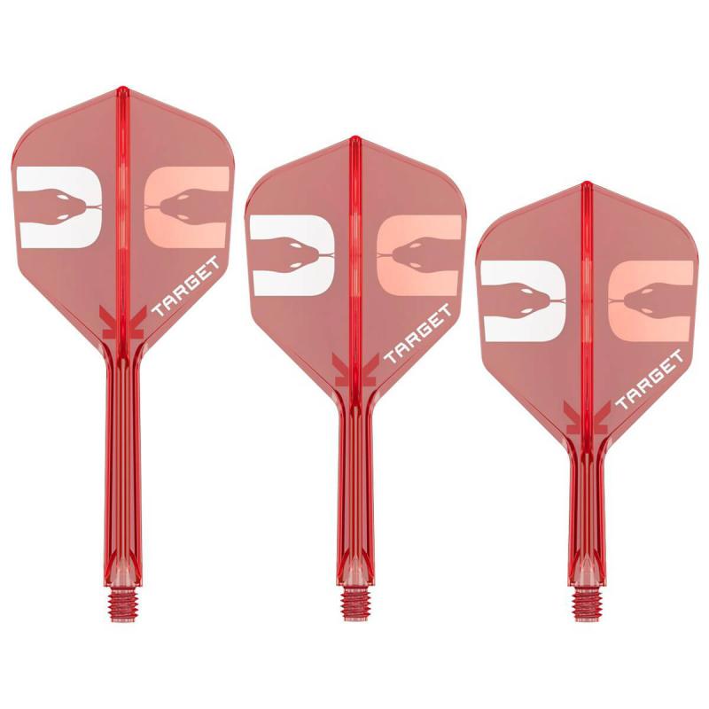 Target K-Flex No6 Nathan Aspinall Rot Flight/Shaft Kombination