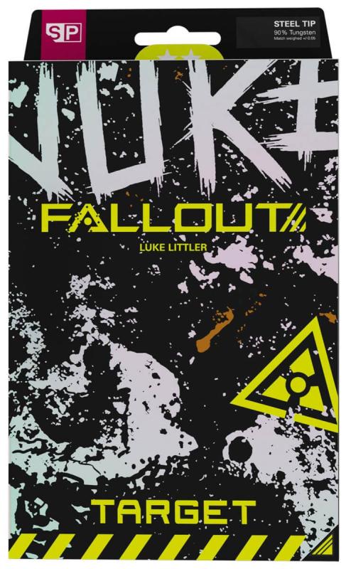 Target Luke Littler Fallout 90% SP Steeldart 22-23-24g