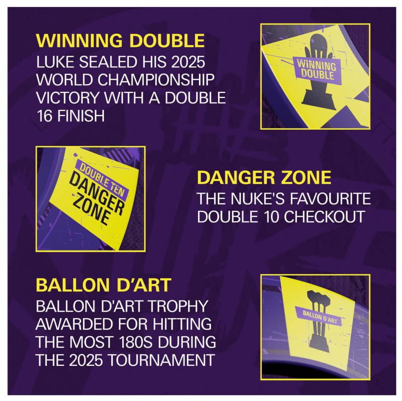 Target Luke Littler World Champion Surround u.Tor Board 2025 Target Luke Littler World Champion Surround u.Tor Board 2025
