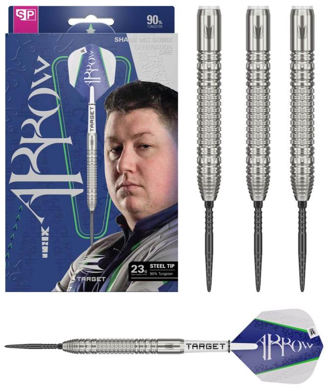 Target Shane Mc Guirk 90% Steeldart 23g Target Shane Mc Guirk 90% Steeldart 23g