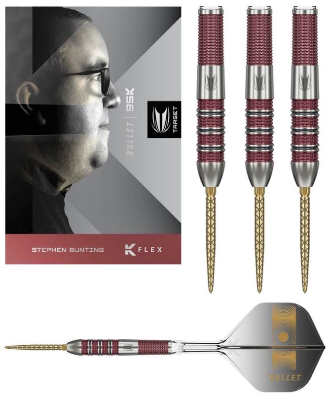 Target Stephen Bunting 95K Steeldart 18-22-23g Target Stephen Bunting 95K Steeldart 18-22-23g