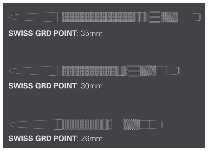 Target Swiss GRD Schwarz Point 26-30-35 mm Target Swiss GRD Schwarz Point 26-30-35 mm