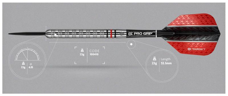 Target Vapor8 06 Steeldart 23g Target Vapor8 06 Steeldart 23g