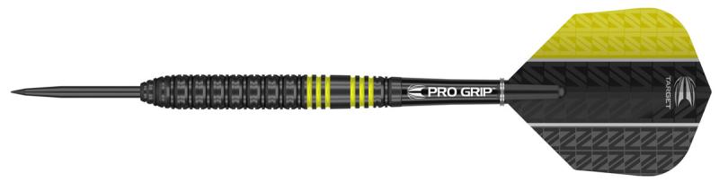 Target Vapor8 Black Steeldart Gelb 22-24g Target Vapor8 Black Steeldart Gelb 22-24g