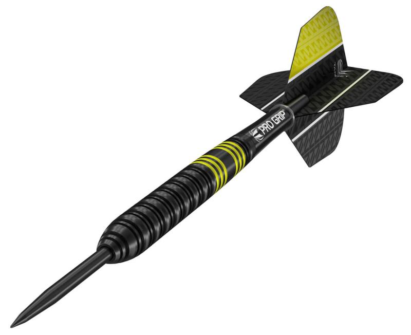 Target Vapor8 Black Steeldart Gelb 22-24g Target Vapor8 Black Steeldart Gelb 22-24g