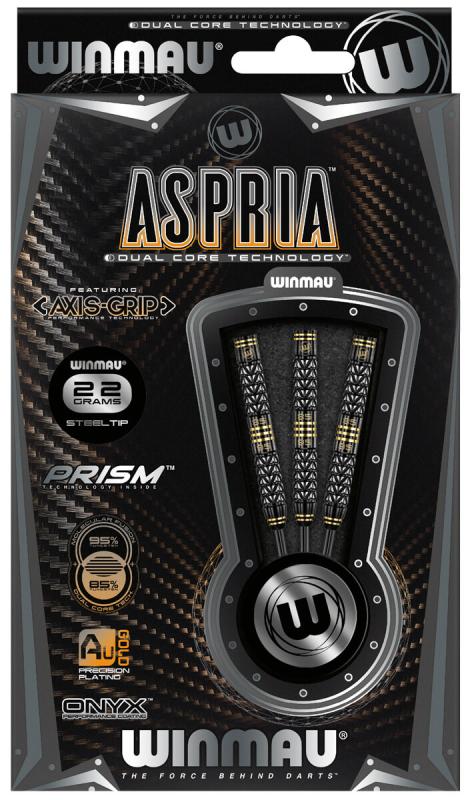 Winmau Aspria Dual Core Steeldart 22-24-26g Test