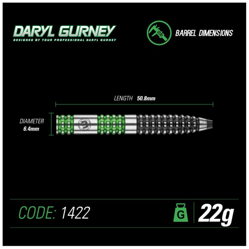 Winmau Daryl Gurney Steeldart 22-24-26g