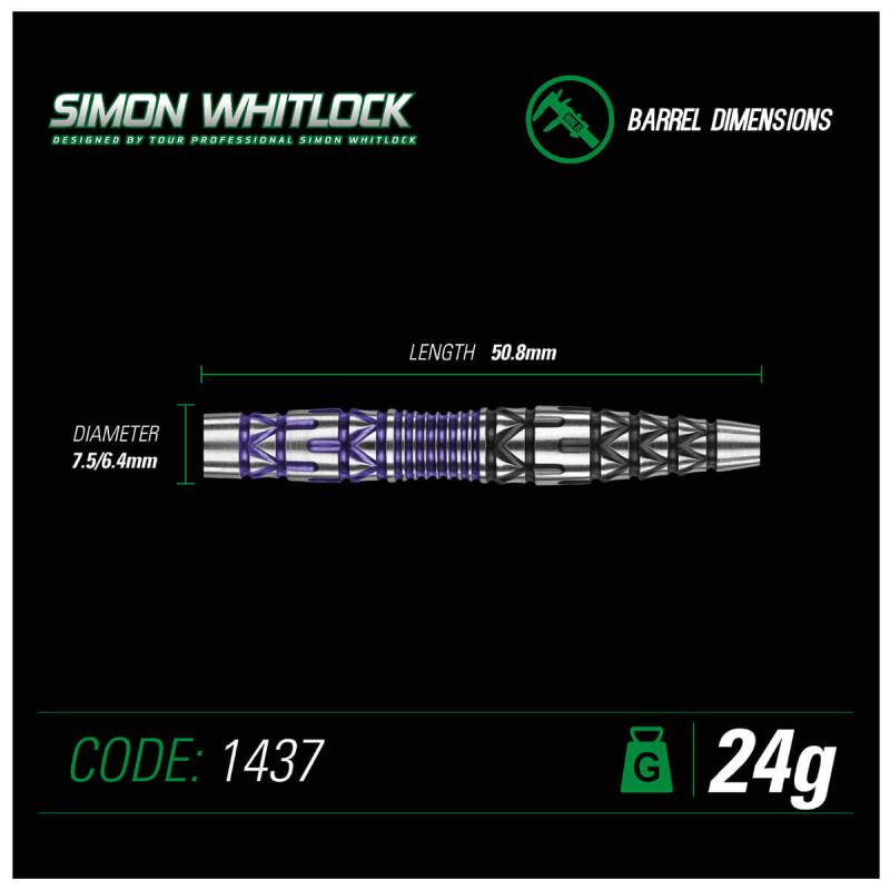 Winmau Simon Whitlock Special Steeldart 22-24g Winmau Simon Whitlock Special Steeldart 22-24g