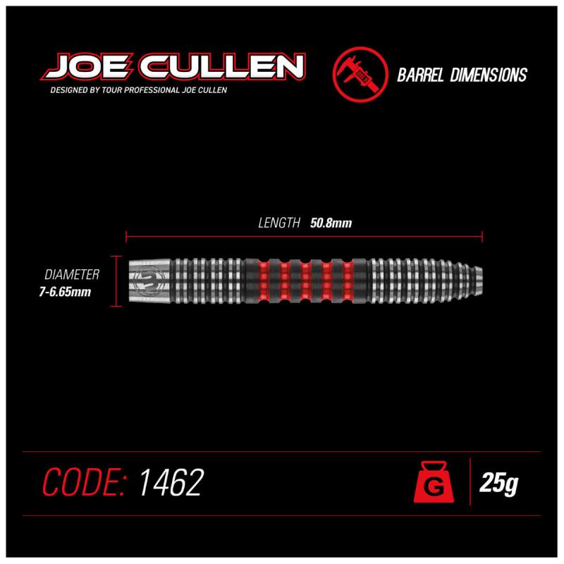 Winmau Joe Cullen Steeldart 21-23-25g