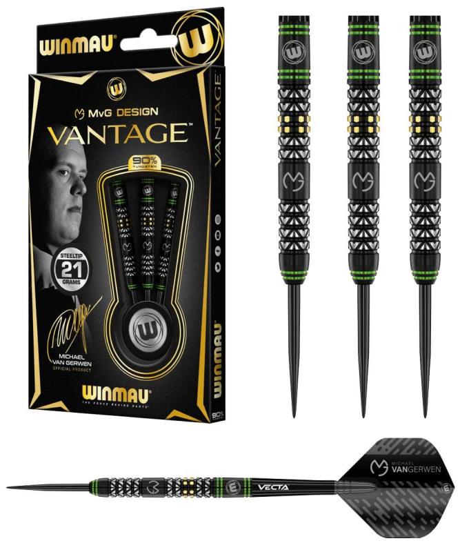 Winmau MvG Vantage Steeldart 22-23-24g