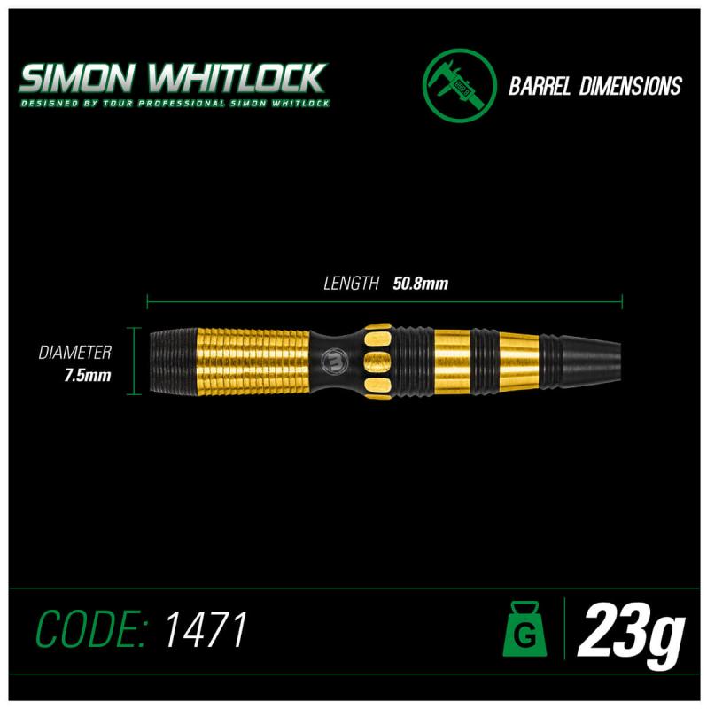 Winmau Simon Whitlock Dynamic SE Steeldart 21-23g