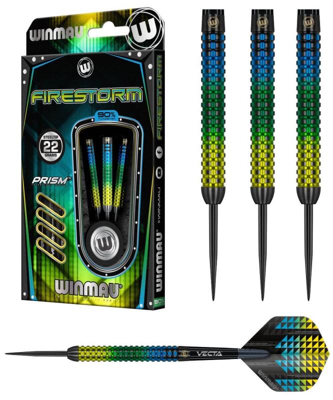 Winmau Firestorm Steeldart 22-24-26-28g