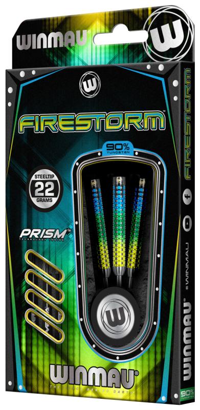 Winmau Firestorm Steeldart 22-24-26-28g