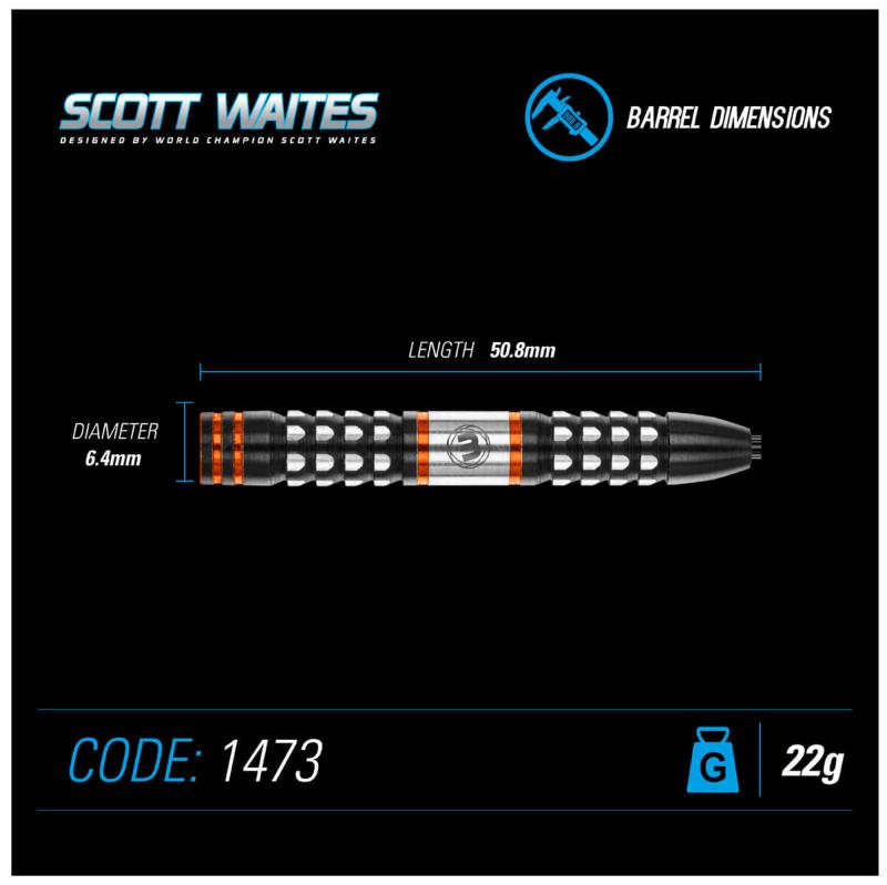 Winmau Scott Waits Steeldart 22-24g