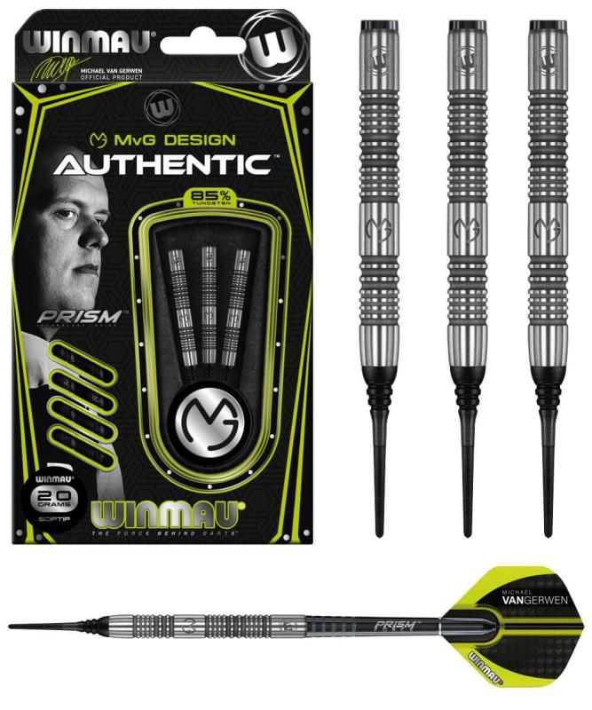 Winmau MvG Authentic Softdart 20g