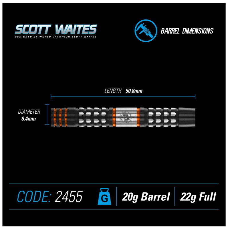 Winmau Scott Waits Softdart 20g