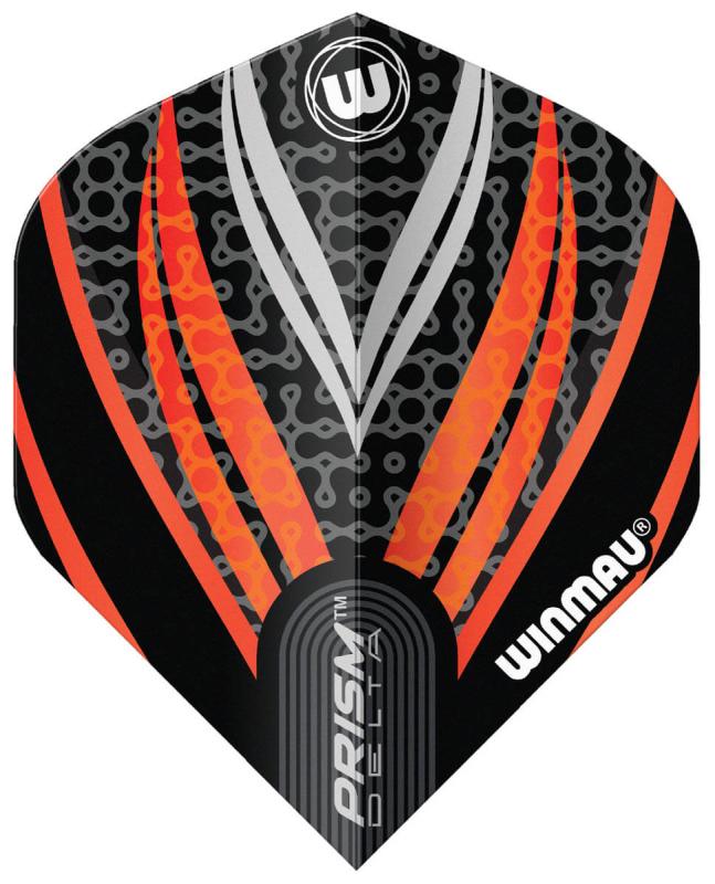 Winmau Prism Delta Orange-Weiß Flight No2