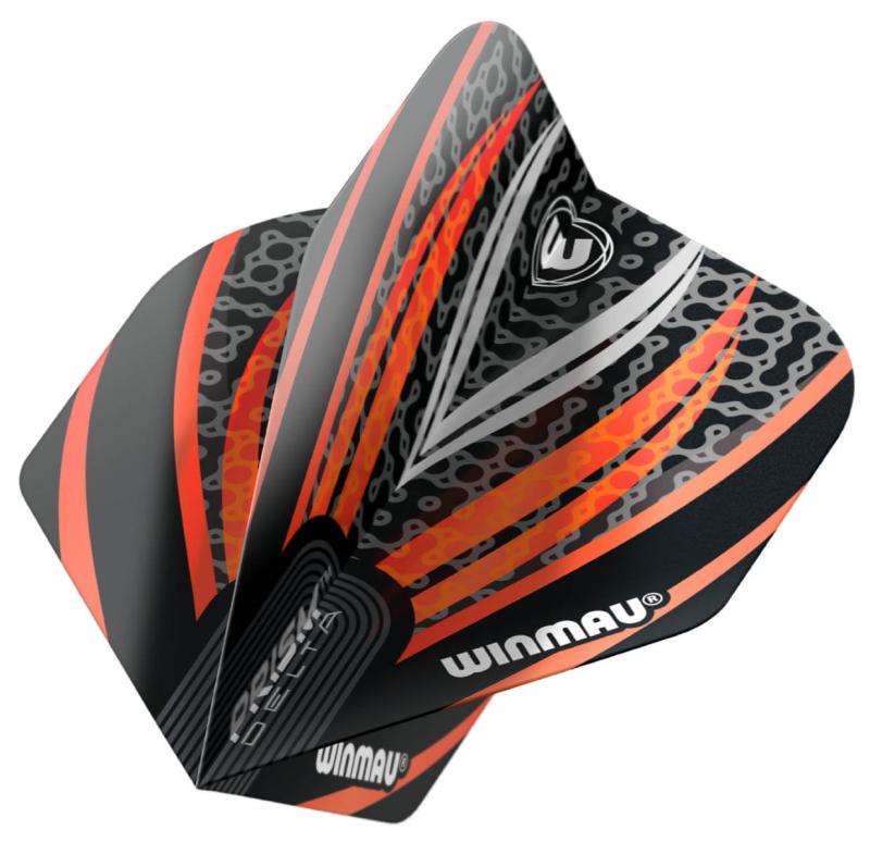 Winmau Prism Delta Orange-Weiß Flight No2