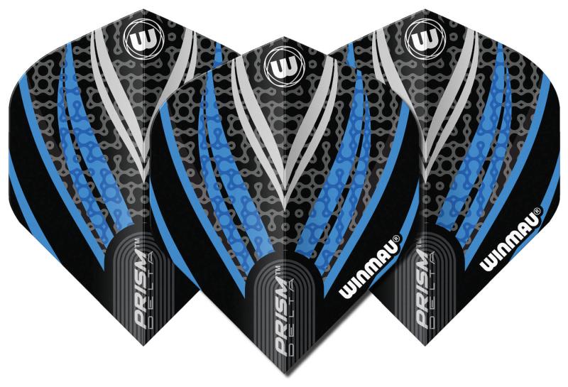 Winmau Prism Delta Blau-Weiß Flight No2