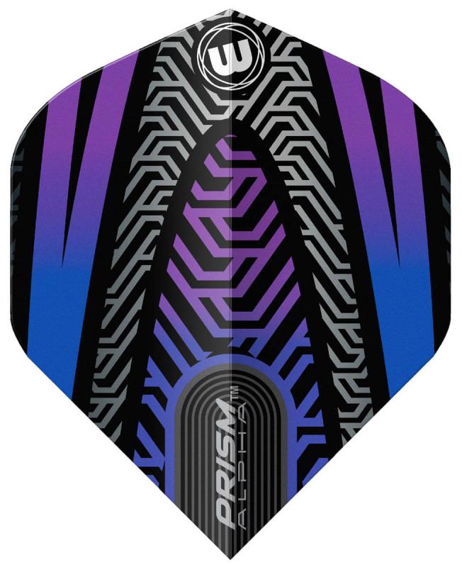Winmau Prism Alpha Schwarz-Blau Flight No2