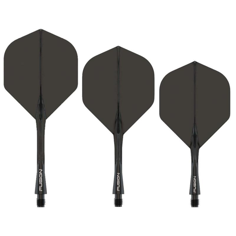 Winmau Fusion Flight-Shaft Schwarz