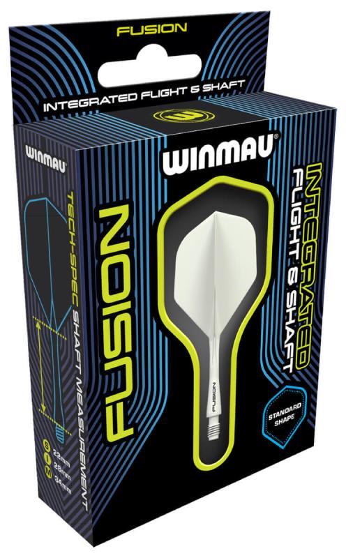 Winmau Fusion Flight-Shaft Weiß