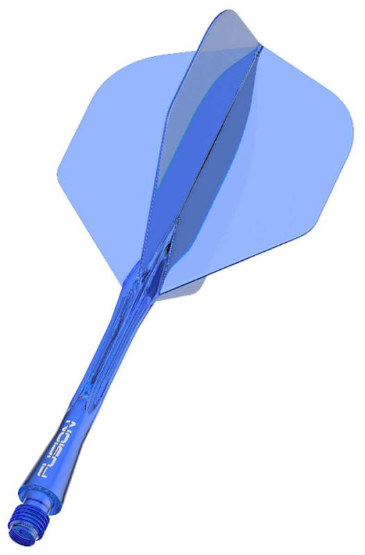 Winmau Fusion Flight-Shaft Azur Blau