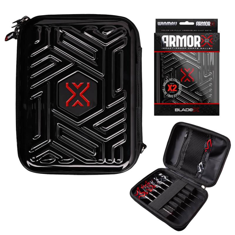 Winmau Blade X Armor G2 Dart Case Schwarz