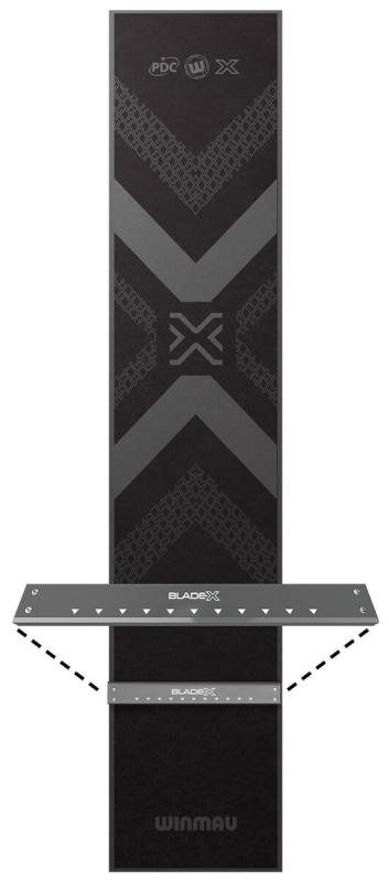 Winmau Blade X Soft Dartteppich Integrated Oche