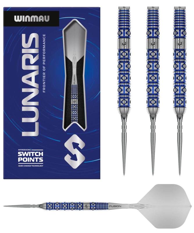 Winmau Lunaris Parallel Steeldart 23-25g