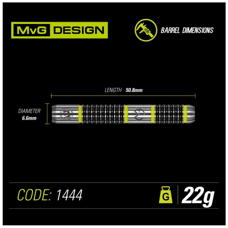 Winmau MvG Aspire Steeldart 21-25g Winmau MvG Aspire Steeldart 21-25g