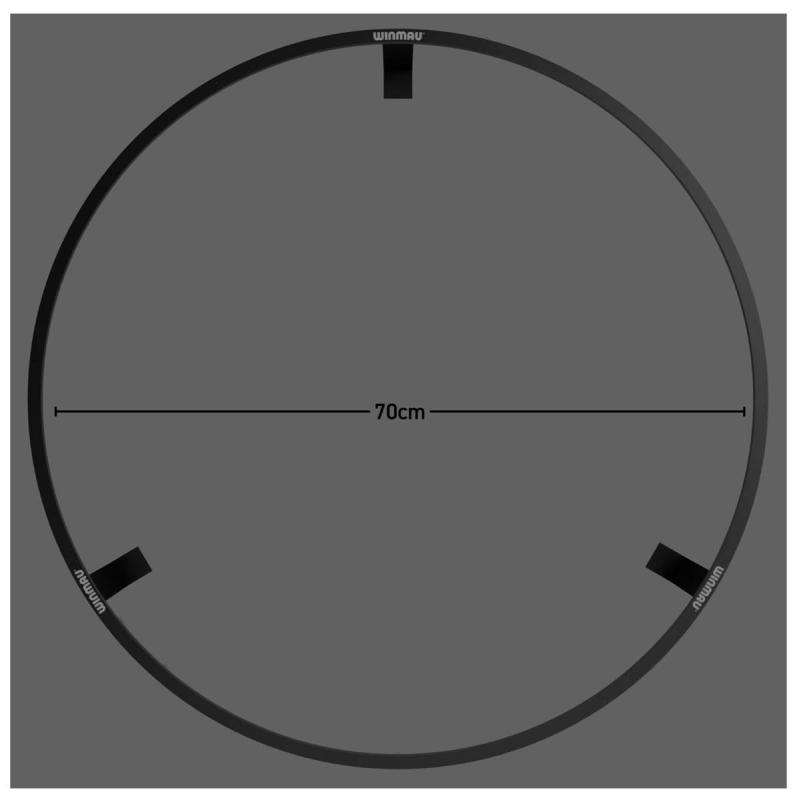 Winmau Plasma Dartboard Licht Professional inc. Surround Winmau Plasma Dartboard Licht Professional inc. Surround