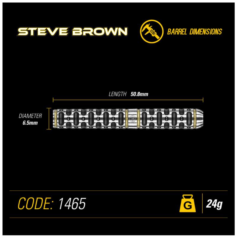 Winmau Steve Brown Steeldart 24g Winmau Steve Brown Steeldart 24g