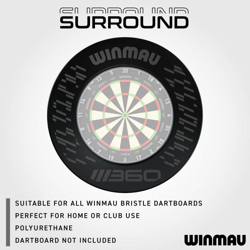 Winmau Surround Blade 360 Schwarz