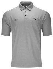 Flex Line Poloshirt Hellgrau vorne