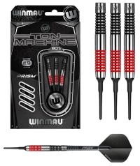 Ton Machine Schwarz-Rot Softdart 20g