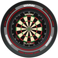 Winmau Surround Advance Schwarz-Rot
