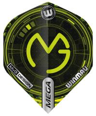 Winmau Mega Standard Flight MvG Grün