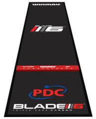 Winmau Dartmatte Pro Zone Precision Blade 6 Soft Feel Integrated Oche