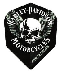 Harley Davidson Flight - Skull Black n´White
