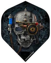 Alchemey Standard Flights - schwarz Mechanical Skull No.2