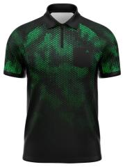 Arraz Hex Dartpolo Schwarz-Grün