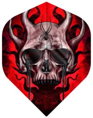 Horror Show Dart Flights - No2 - Std - Horned Skull