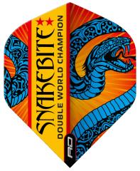 RedDragon Peter Wright Double WC Std Flights Blau-Orange