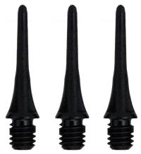 Fit-Point-Plus Schwarz Softdart Spitzen Kurz 19 mm