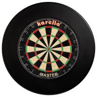 Karella Dartboard Surround PU Schwarz